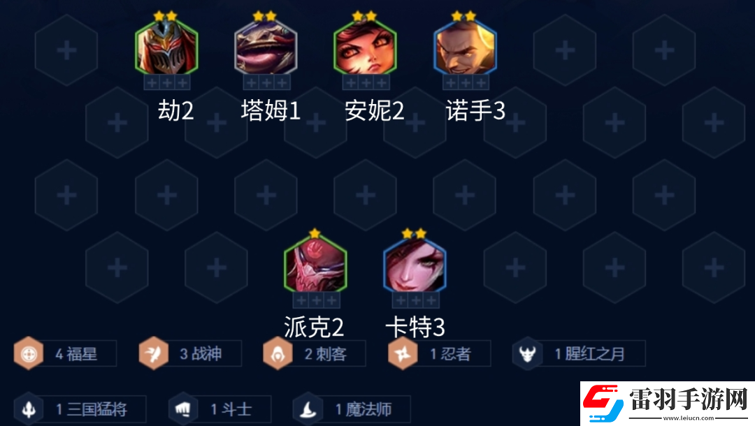 金鏟鏟之戰福星戰神奧拉夫陣容推薦