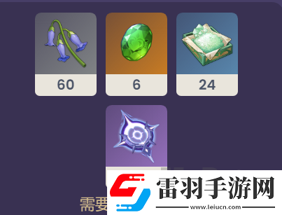原神白術突破材料需要什么