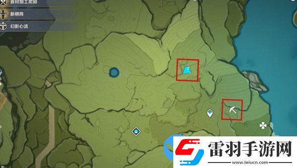 原神2.1版本蒙德礦點位置一覽
