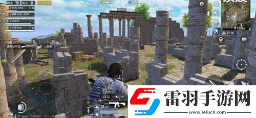 和平精英山新版海島地圖頂廢墟資源在哪里