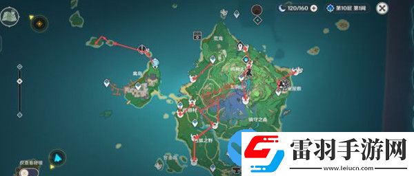 原神2.0版本全圖刷怪路線攻略大全